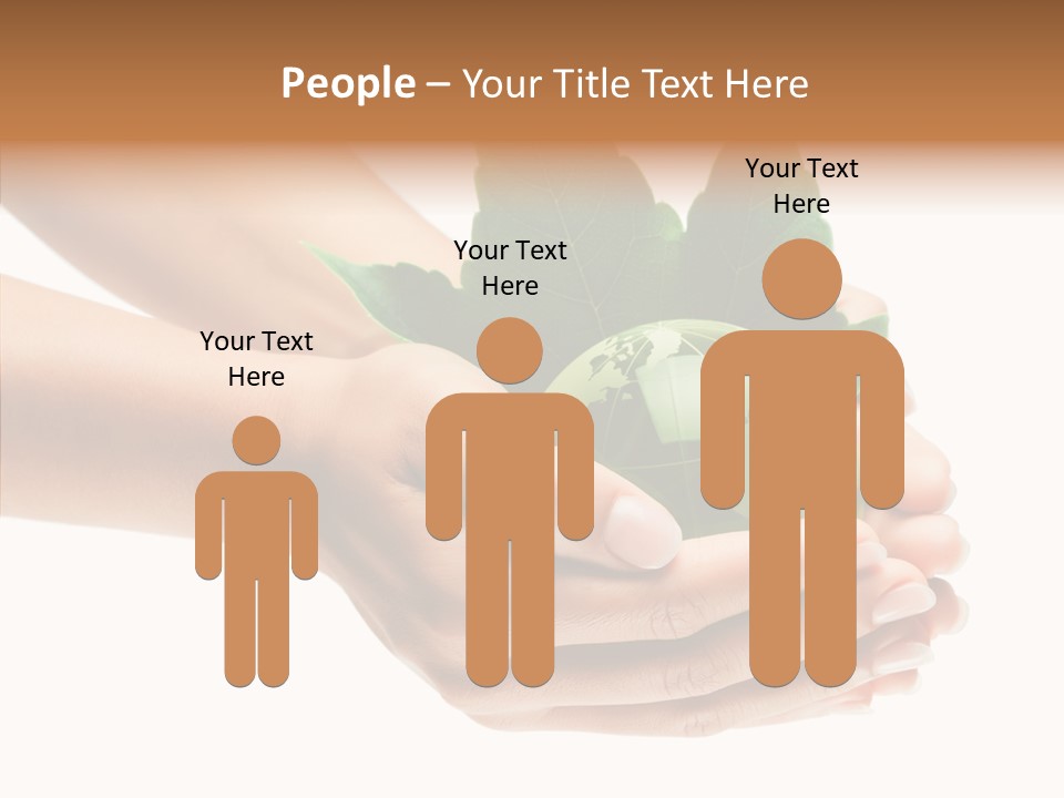 Leaf Background Depression PowerPoint Template