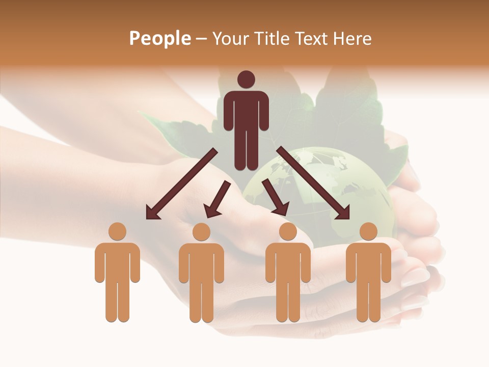 Leaf Background Depression PowerPoint Template