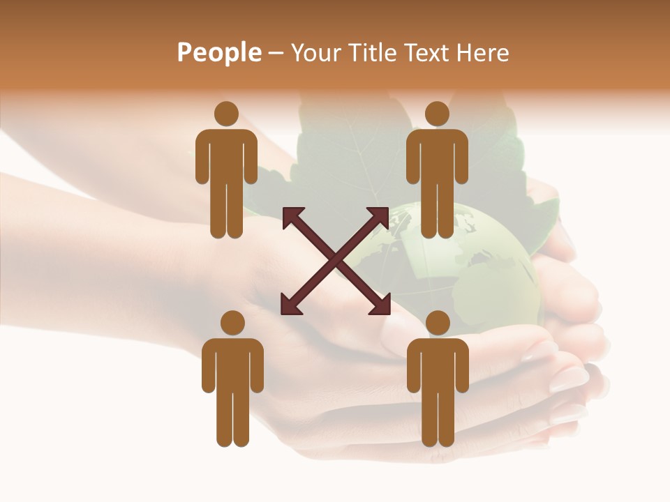 Leaf Background Depression PowerPoint Template