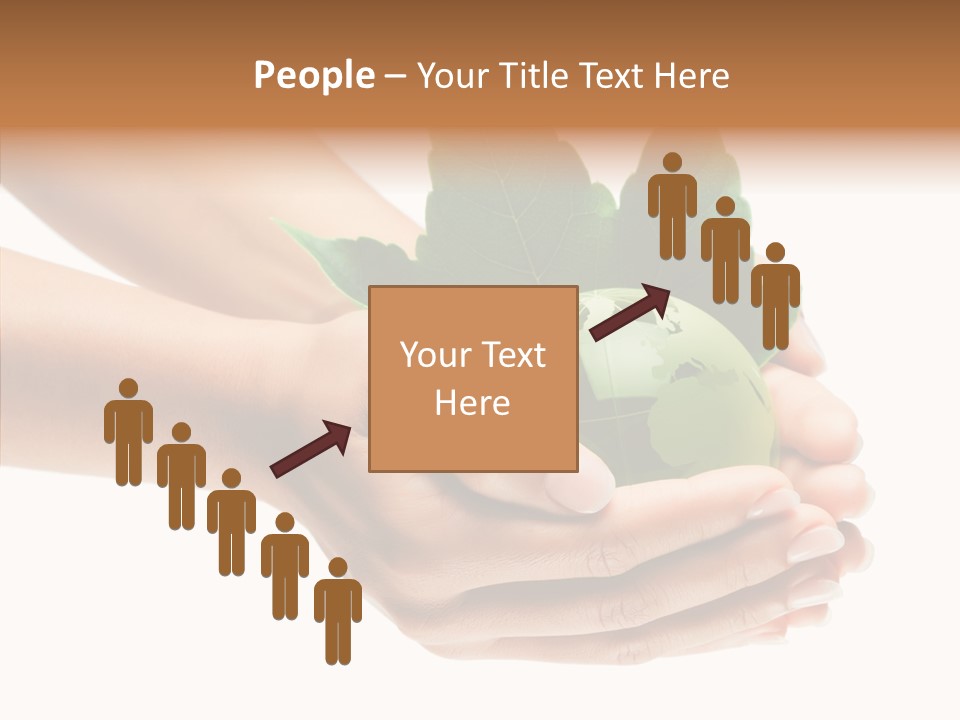 Leaf Background Depression PowerPoint Template