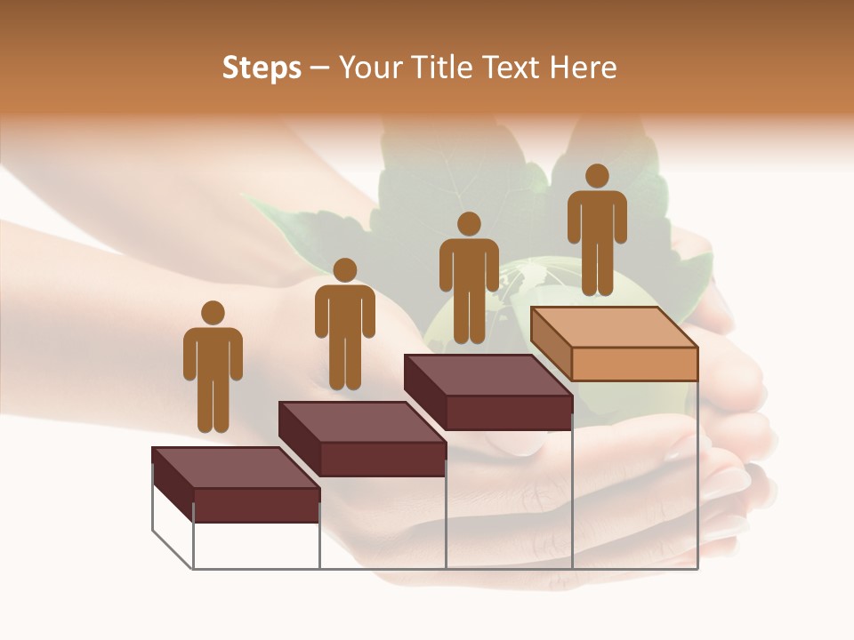 Leaf Background Depression PowerPoint Template