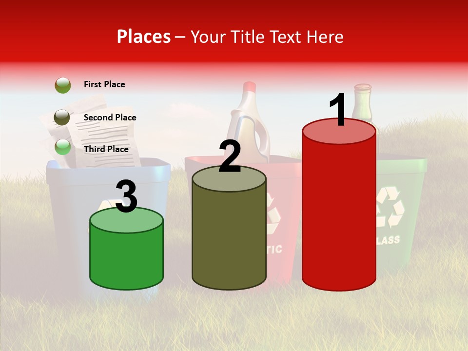 Arrow Sign Natural PowerPoint Template