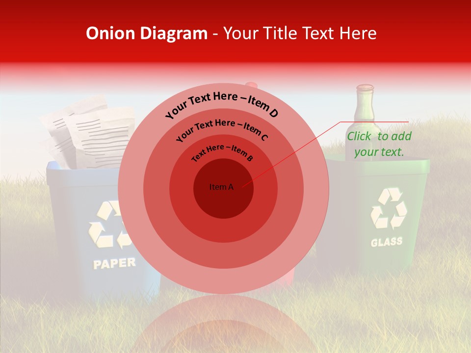 Arrow Sign Natural PowerPoint Template