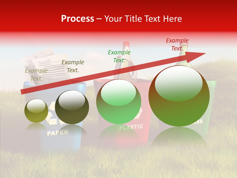 Arrow Sign Natural PowerPoint Template