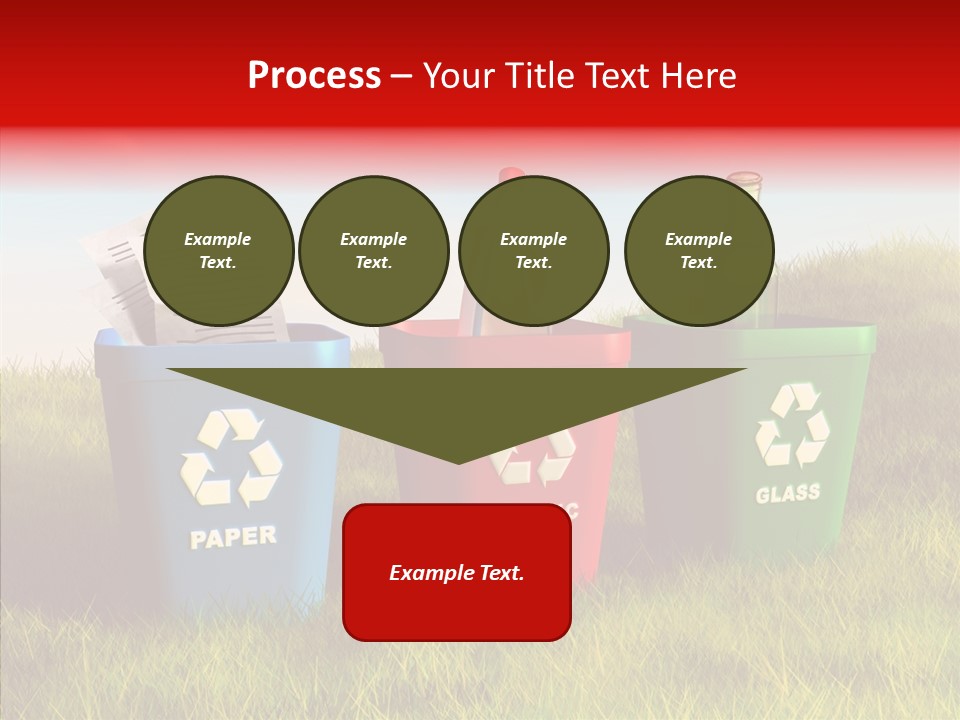 Arrow Sign Natural PowerPoint Template