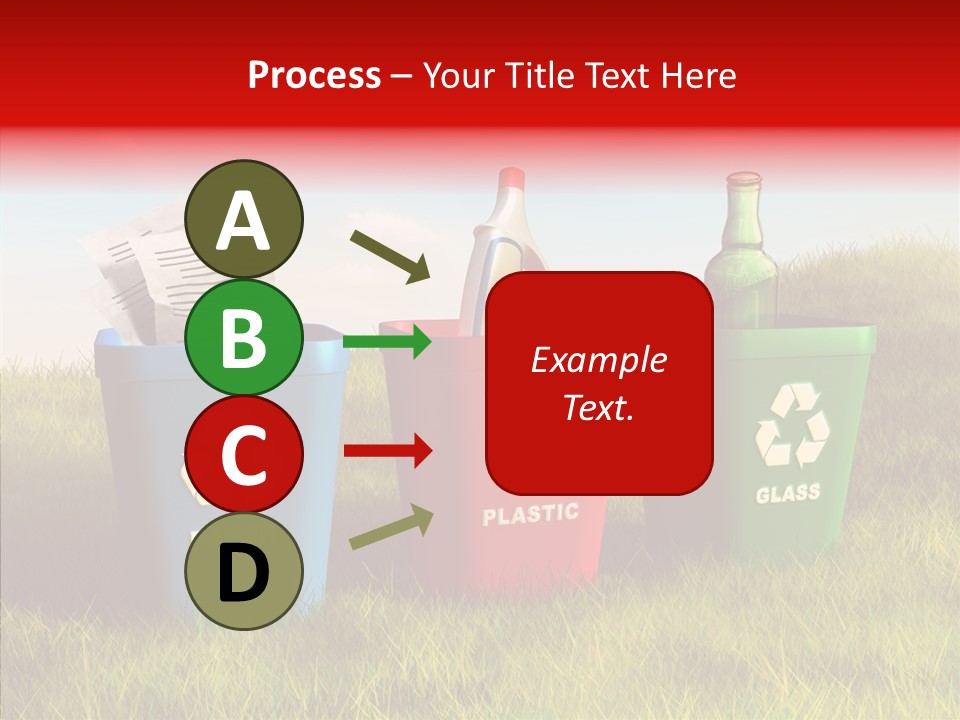 Arrow Sign Natural PowerPoint Template