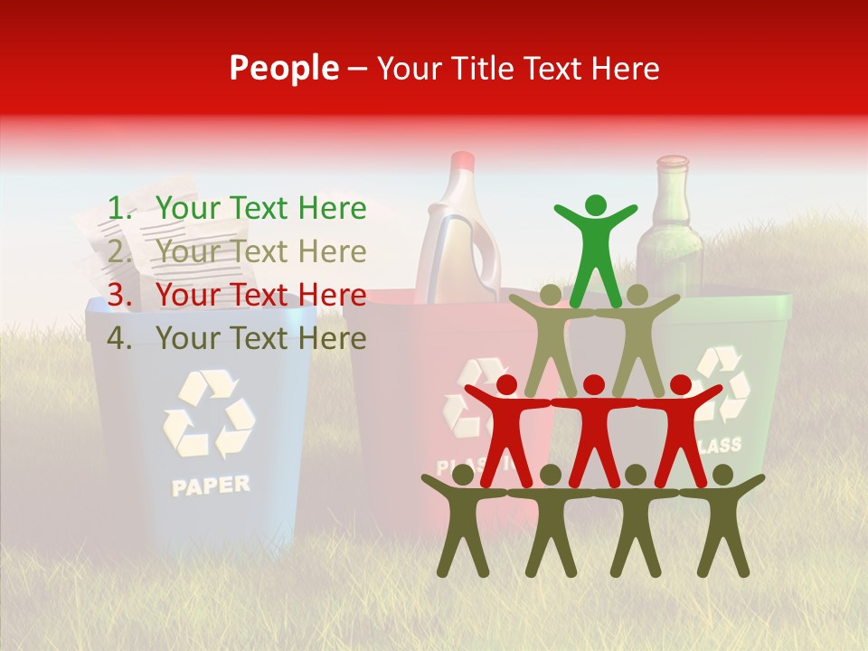 Arrow Sign Natural PowerPoint Template