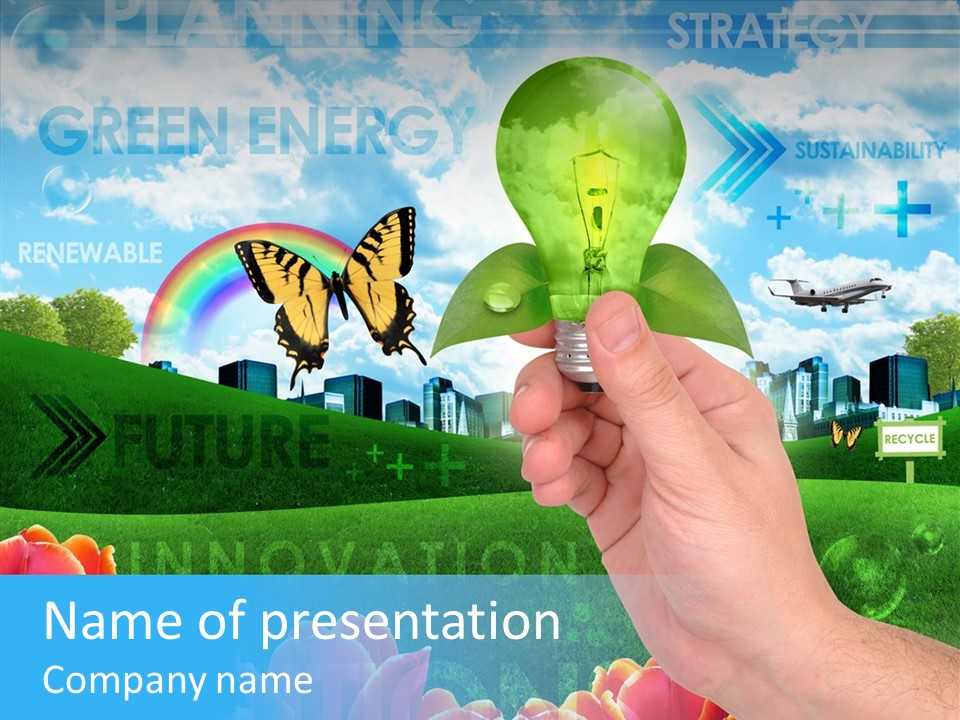 Renewable Energy Save PowerPoint Template