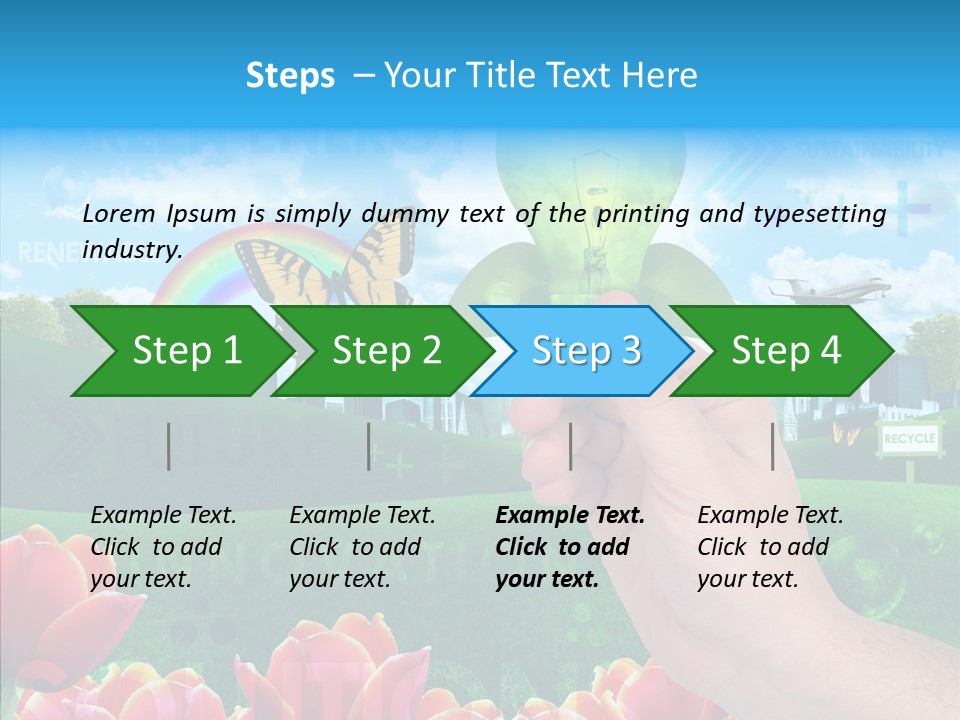 Renewable Energy Save PowerPoint Template