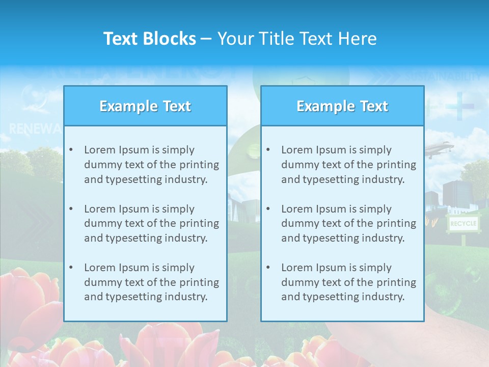 Renewable Energy Save PowerPoint Template