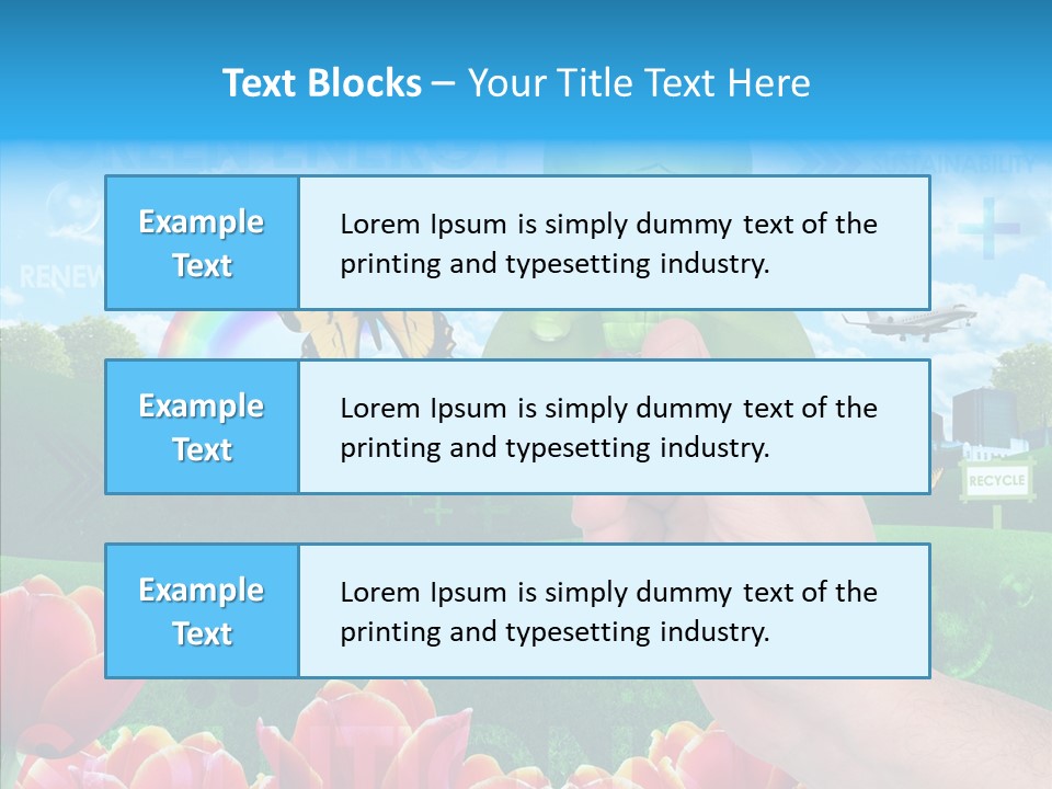 Renewable Energy Save PowerPoint Template