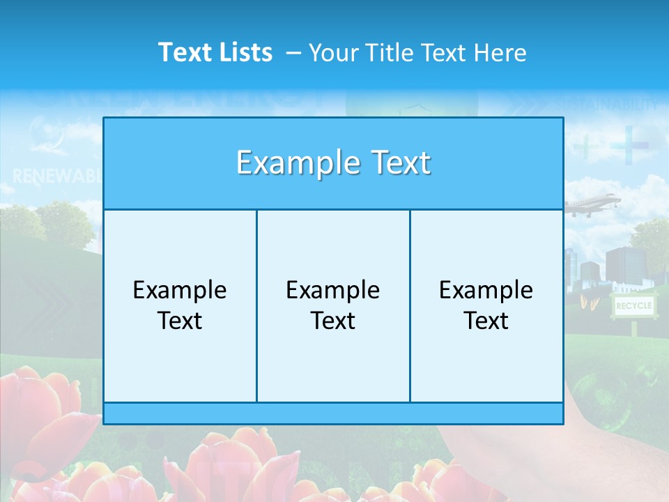 Renewable Energy Save PowerPoint Template