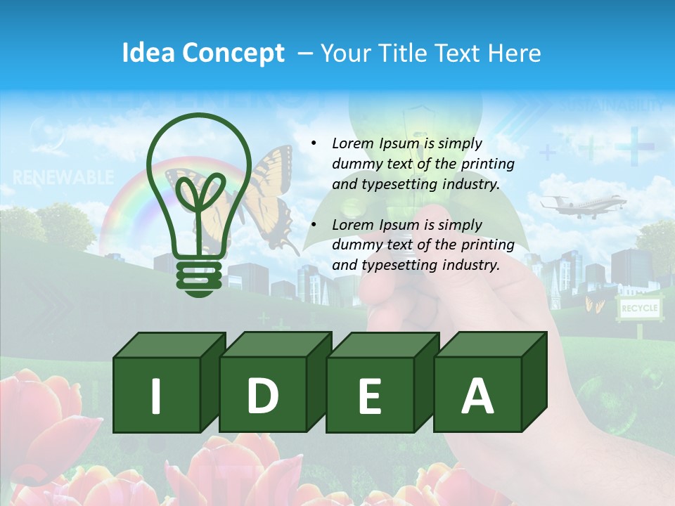 Renewable Energy Save PowerPoint Template