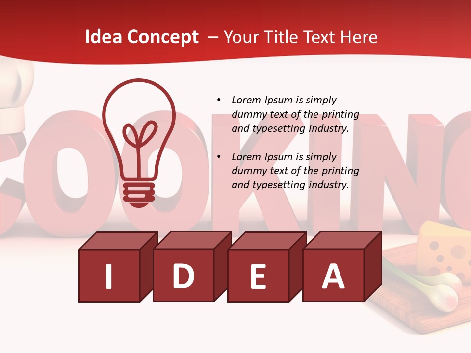 Cookbook Add Cook PowerPoint Template