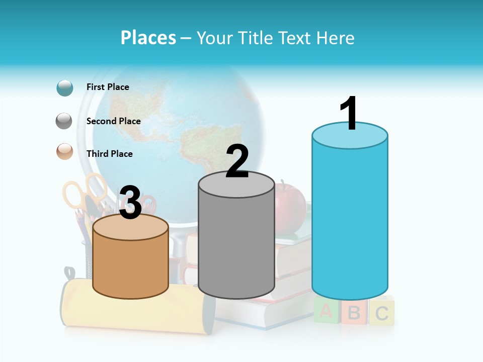 Desk Letter Clear PowerPoint Template