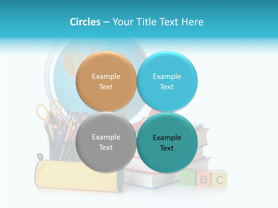 Desk Letter Clear PowerPoint Template