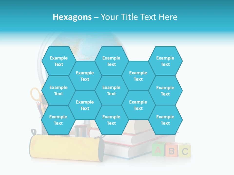 Desk Letter Clear PowerPoint Template