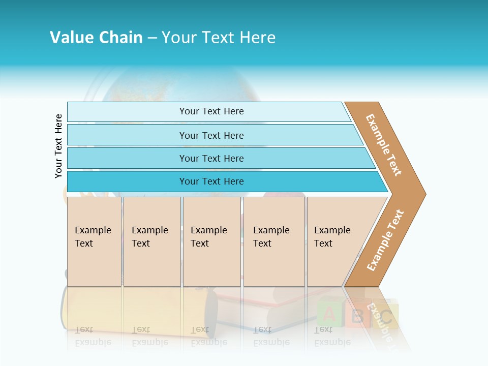 Desk Letter Clear PowerPoint Template