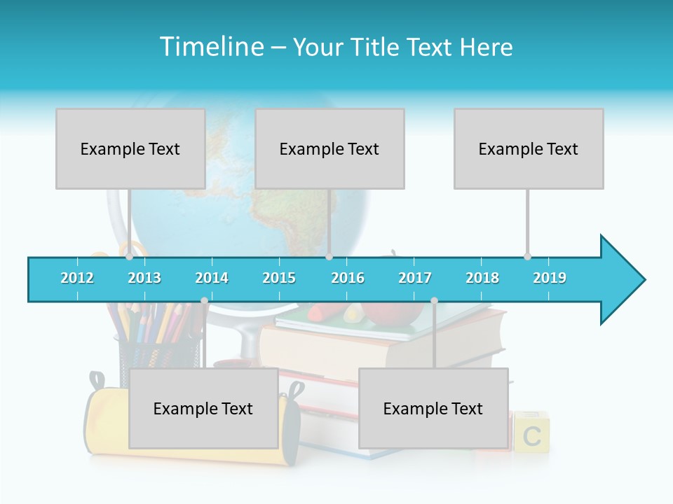Desk Letter Clear PowerPoint Template