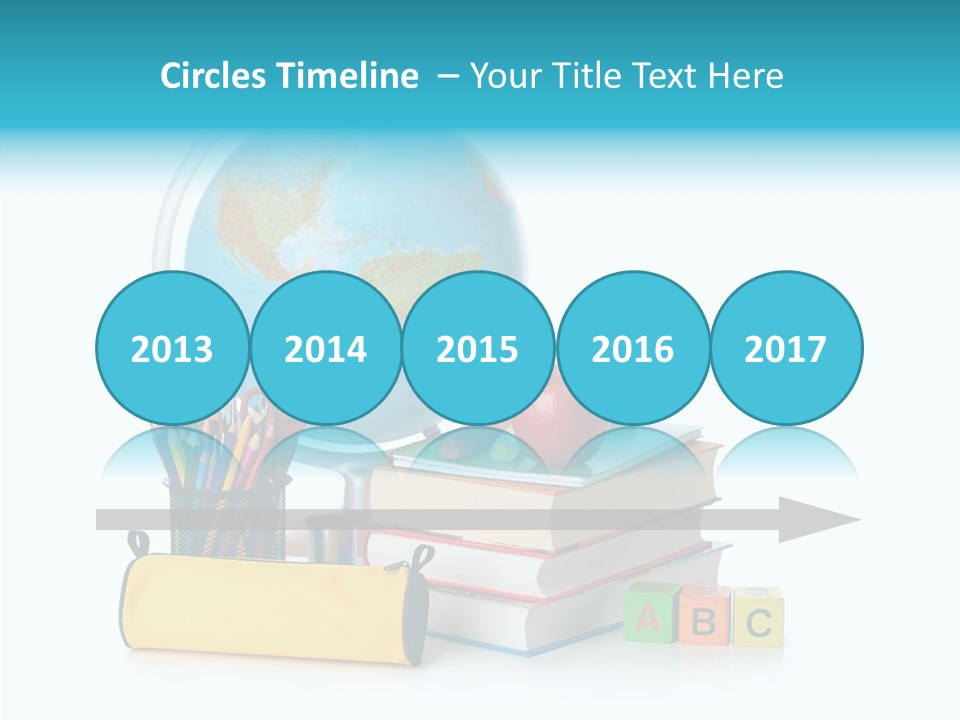 Desk Letter Clear PowerPoint Template