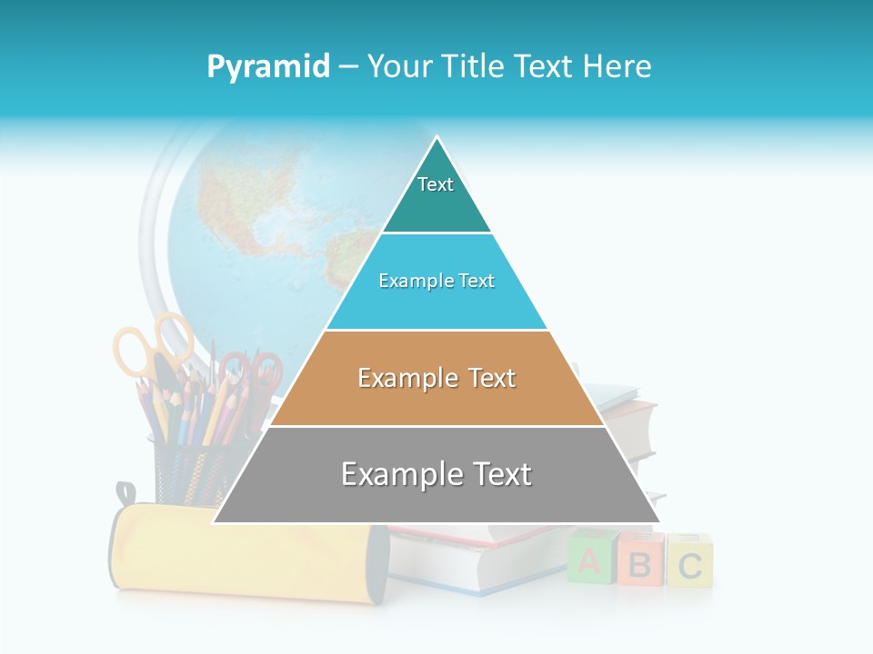 Desk Letter Clear PowerPoint Template