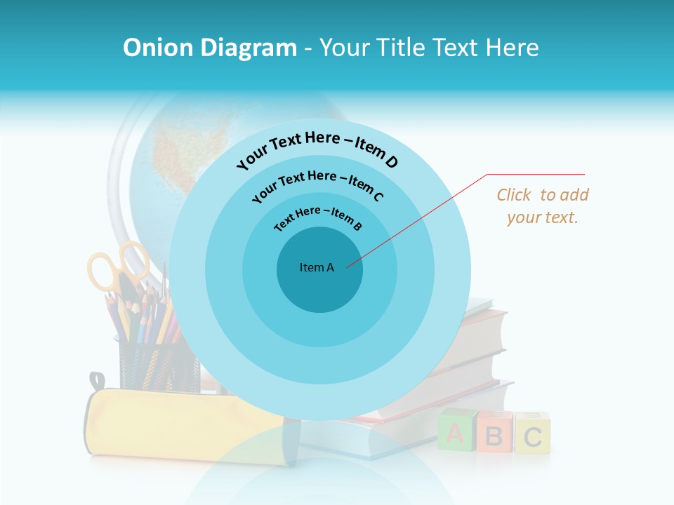 Desk Letter Clear PowerPoint Template