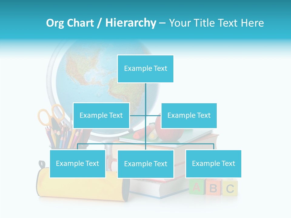 Desk Letter Clear PowerPoint Template