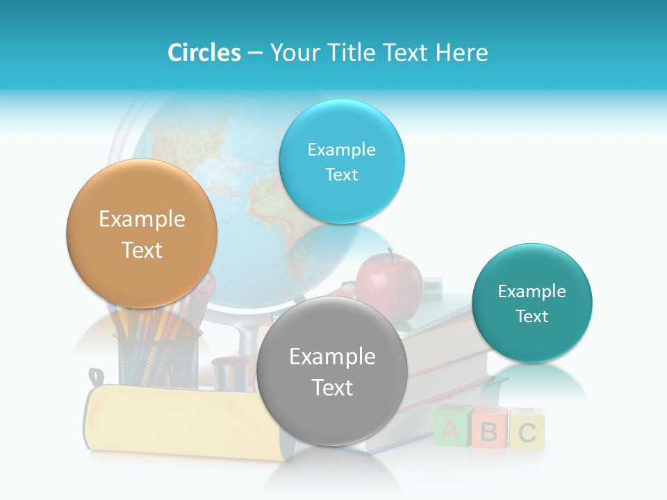 Desk Letter Clear PowerPoint Template