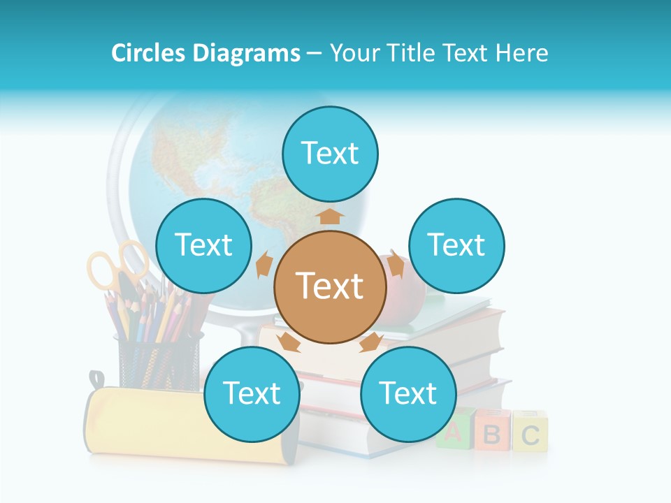 Desk Letter Clear PowerPoint Template