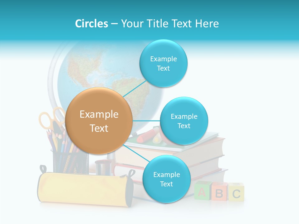 Desk Letter Clear PowerPoint Template