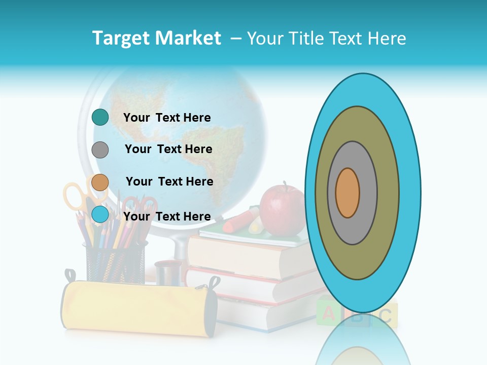 Desk Letter Clear PowerPoint Template