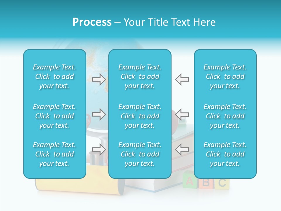 Desk Letter Clear PowerPoint Template