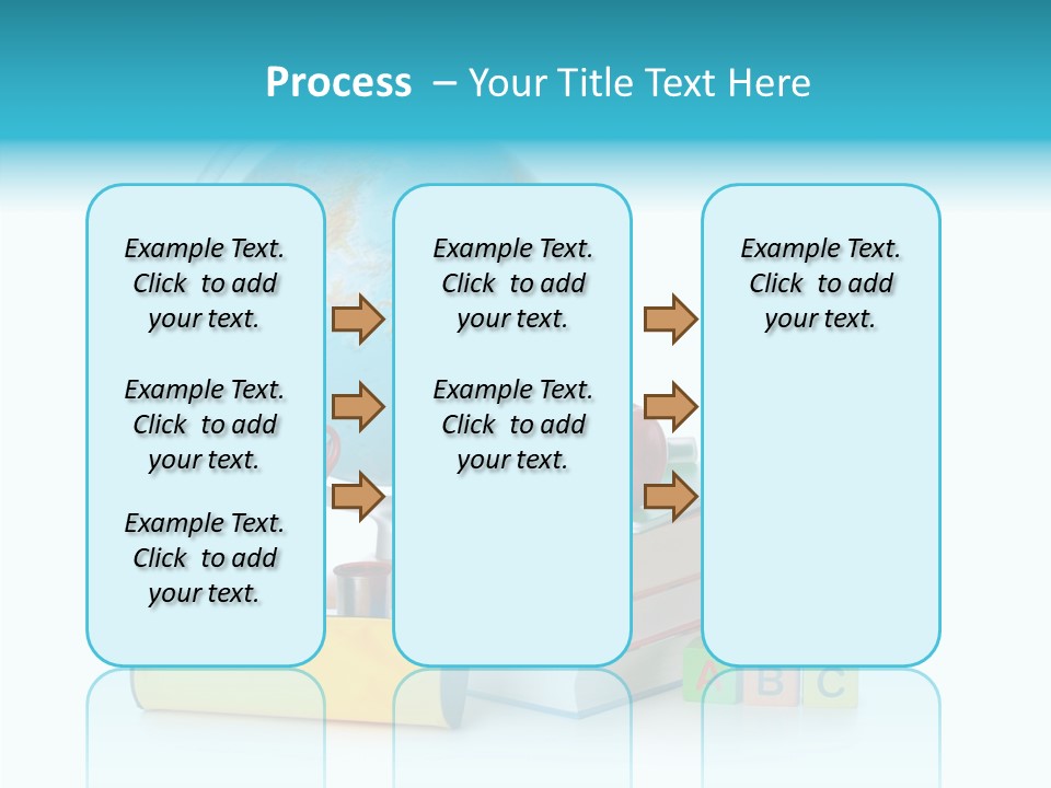 Desk Letter Clear PowerPoint Template