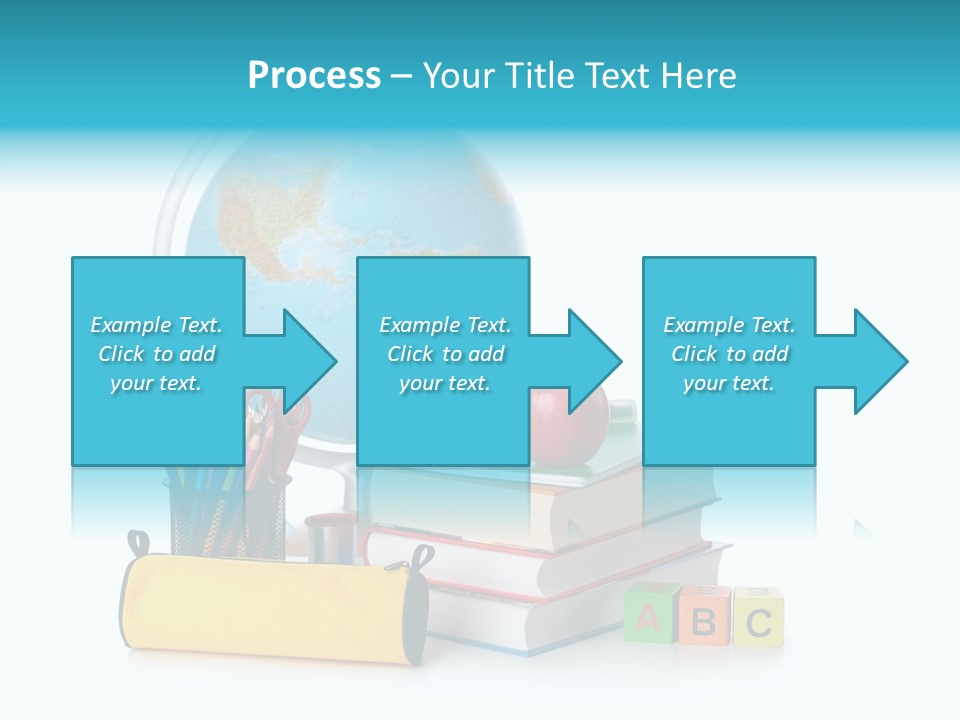 Desk Letter Clear PowerPoint Template