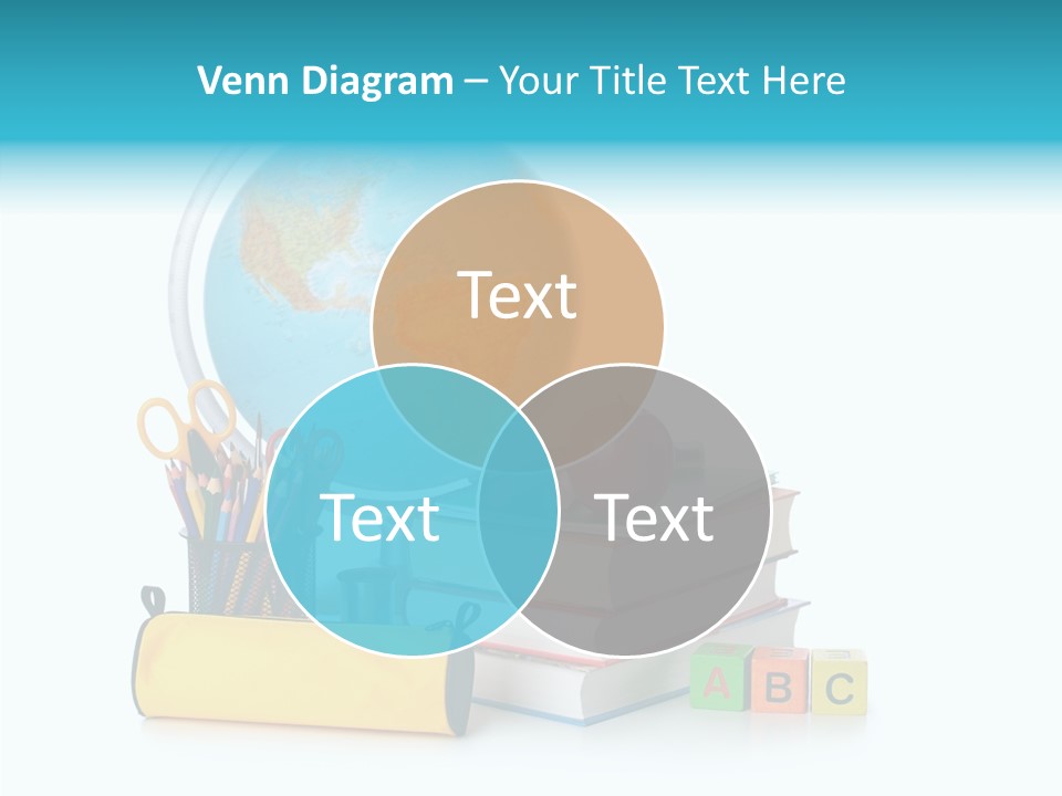 Desk Letter Clear PowerPoint Template