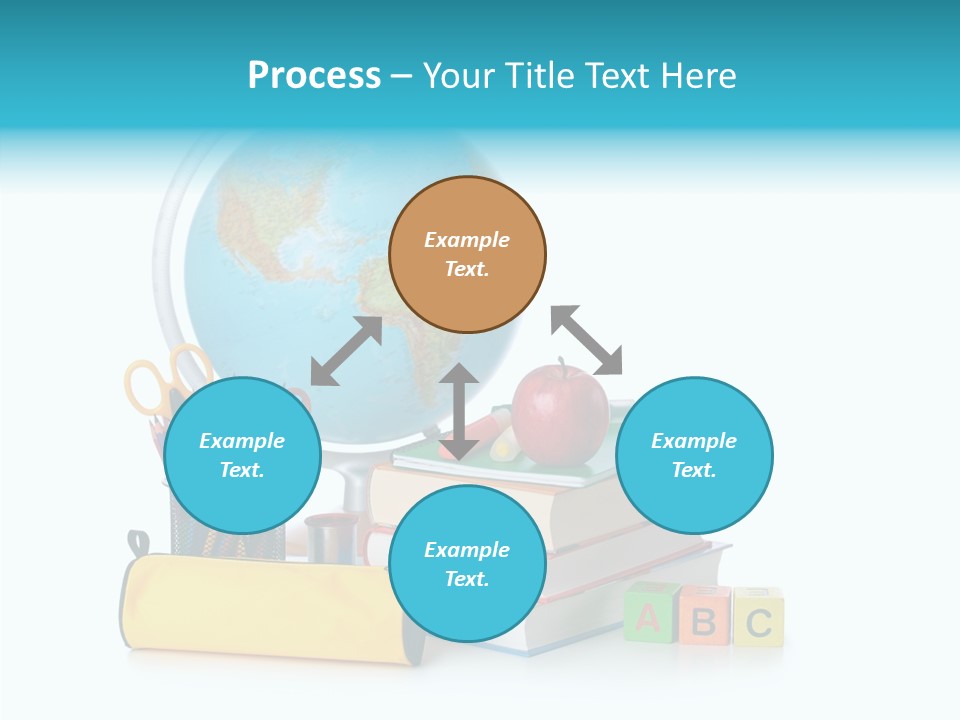 Desk Letter Clear PowerPoint Template