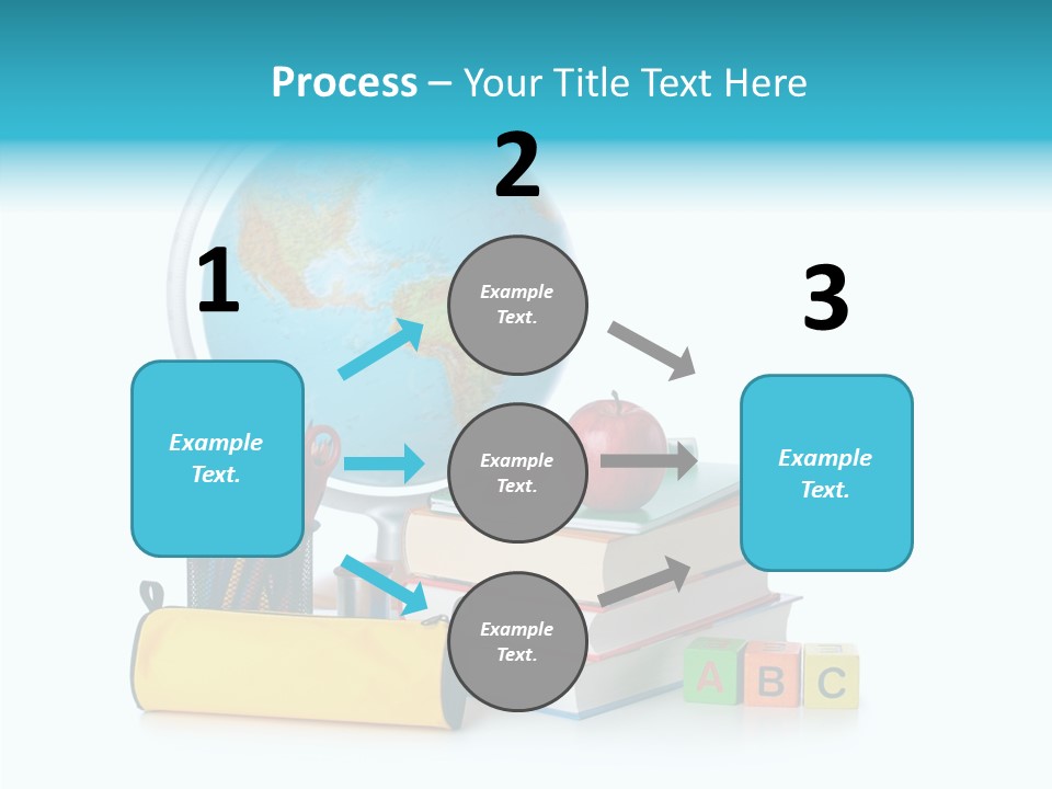 Desk Letter Clear PowerPoint Template
