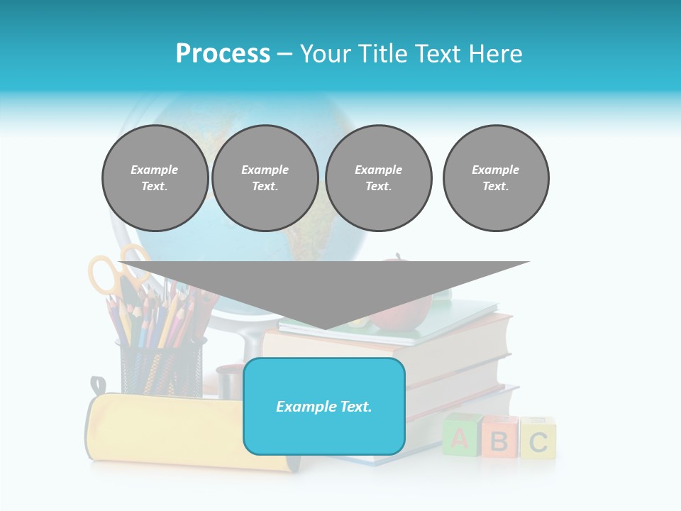 Desk Letter Clear PowerPoint Template