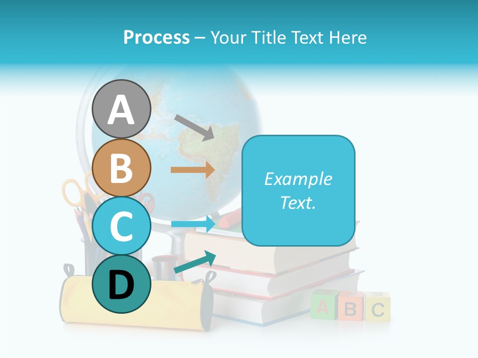 Desk Letter Clear PowerPoint Template