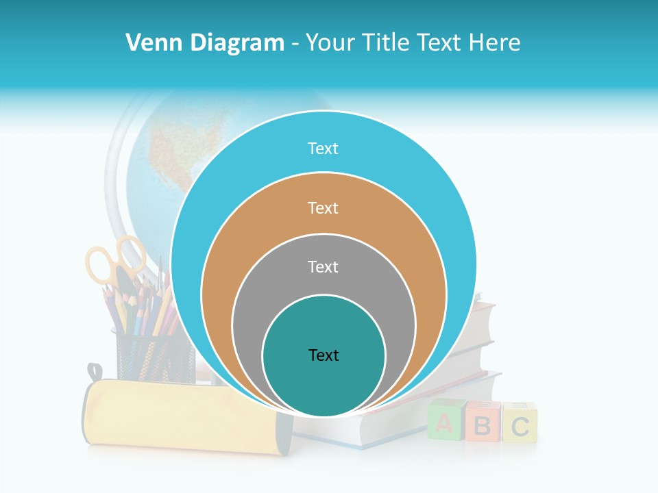 Desk Letter Clear PowerPoint Template