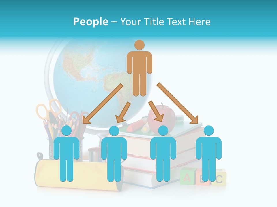 Desk Letter Clear PowerPoint Template