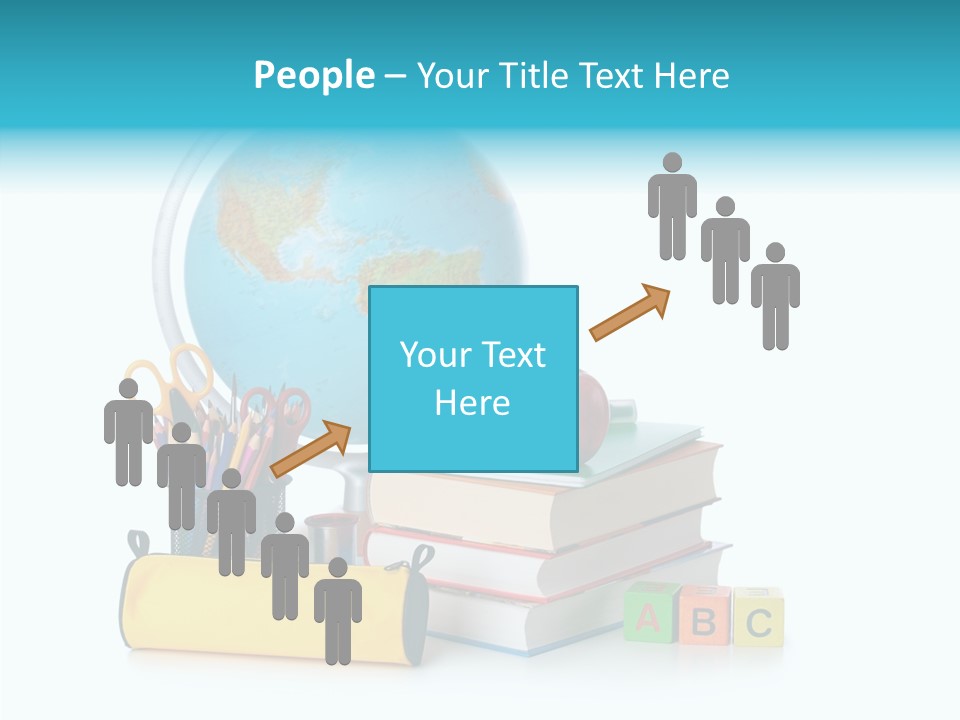 Desk Letter Clear PowerPoint Template