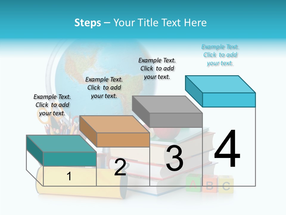 Desk Letter Clear PowerPoint Template