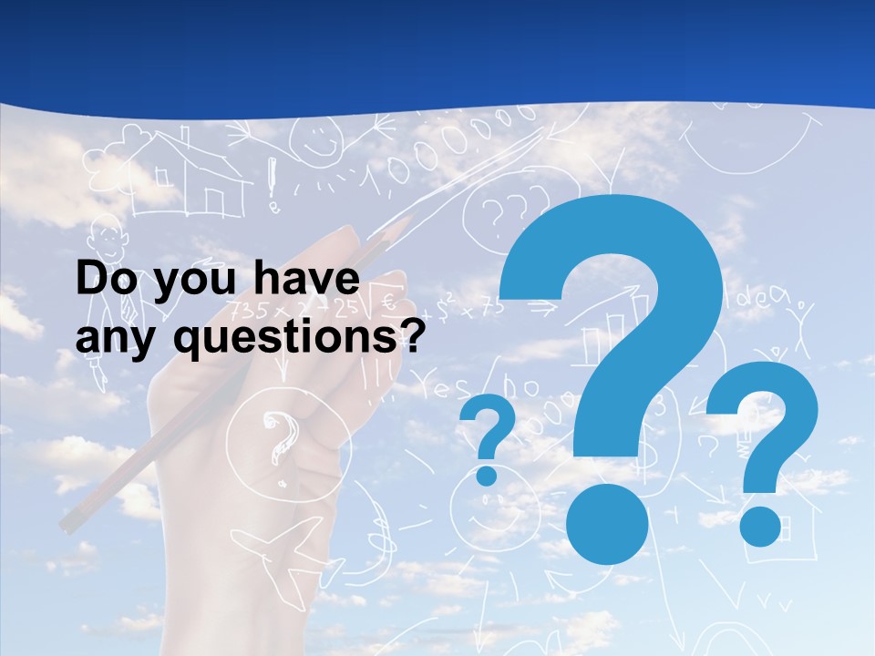 Palmen Insel Pool PowerPoint Template