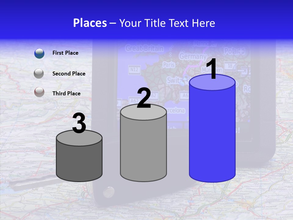 Navigate Control Vacation PowerPoint Template