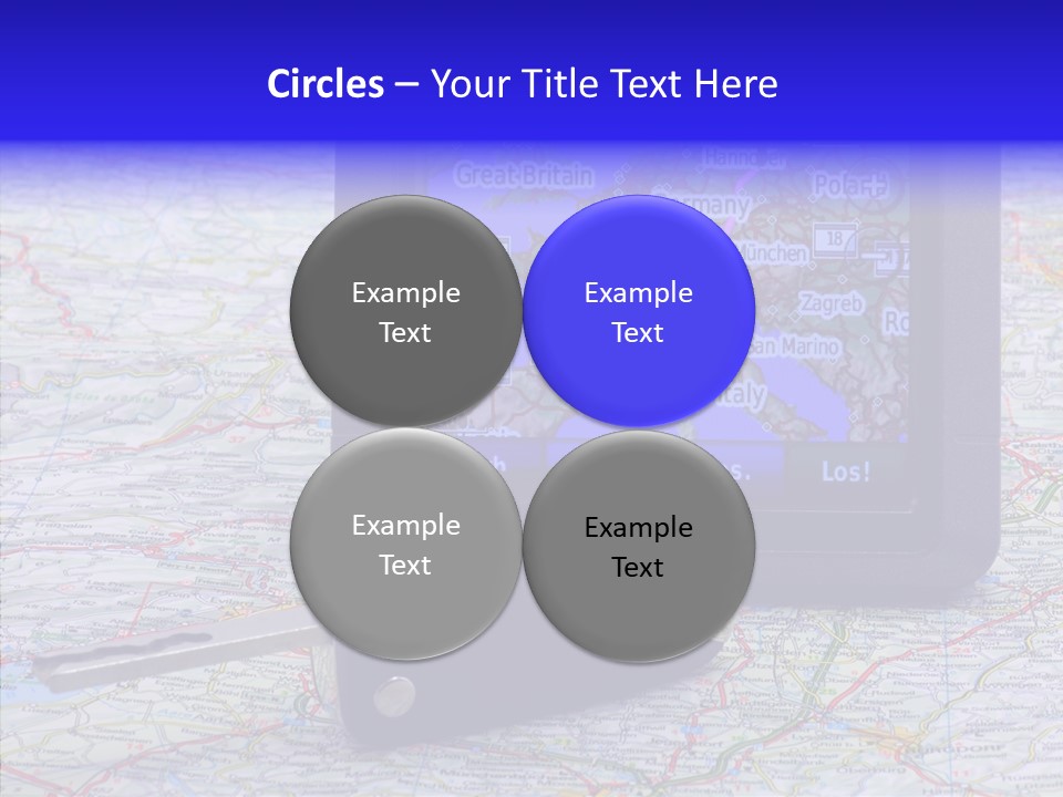 Navigate Control Vacation PowerPoint Template