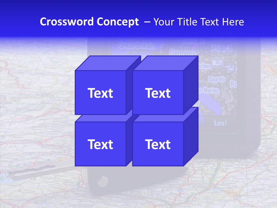 Navigate Control Vacation PowerPoint Template