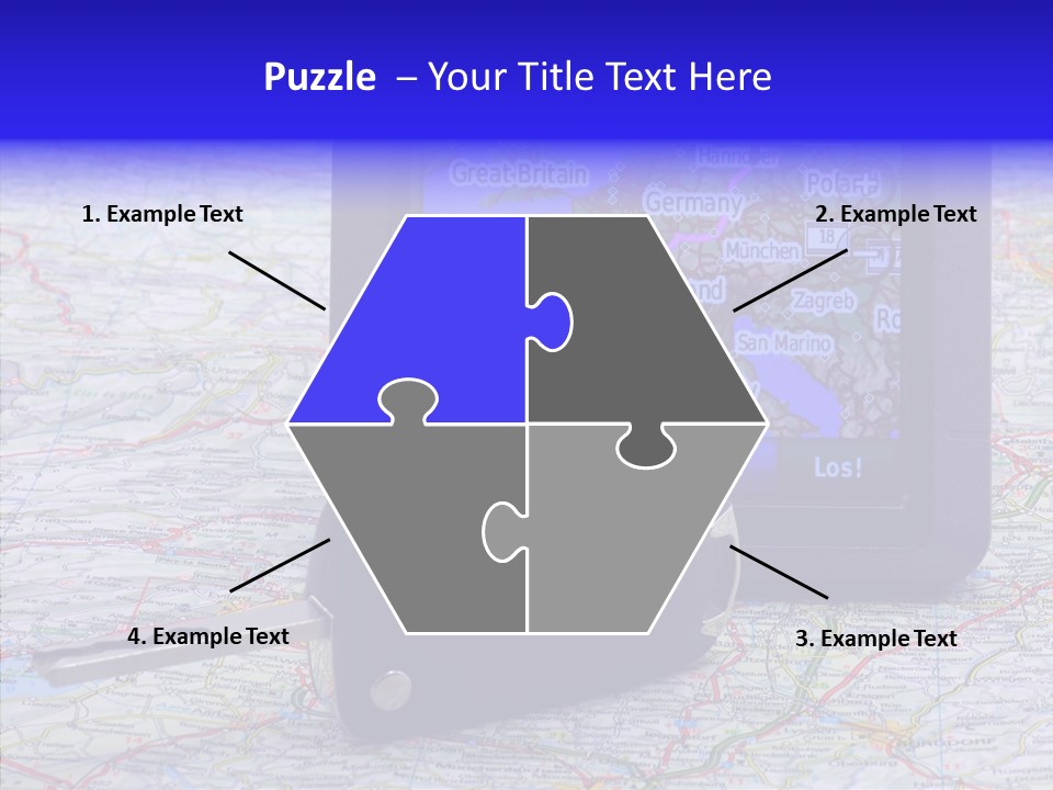 Navigate Control Vacation PowerPoint Template