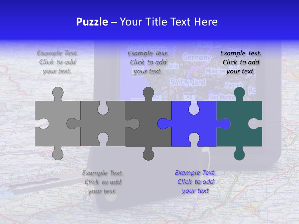 Navigate Control Vacation PowerPoint Template