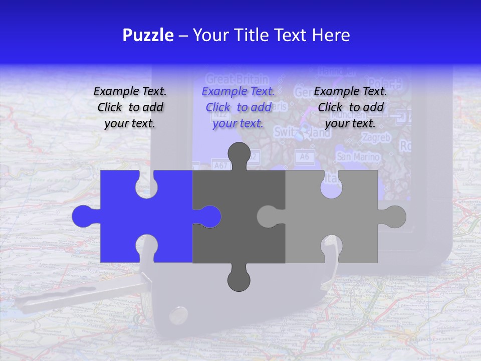 Navigate Control Vacation PowerPoint Template